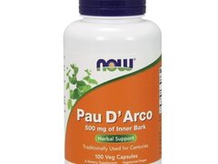 Now Foods Pau D'Arco 500 mg - 100 Capsule